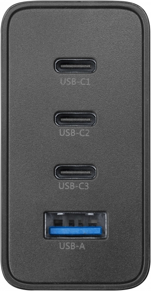 Cellularline Nano GaN 100W Şarj Aleti (ACHUSBGAN4WAL100WK) — ürün görseli 3