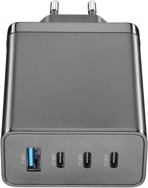 Cellularline Nano GaN 100W Şarj Aleti (ACHUSBGAN4WAL100WK) — ürün görseli 4