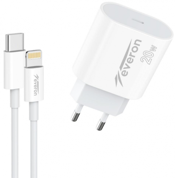 Everon EVR-013-I Şarj Aleti (Lightning)