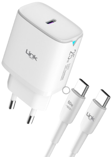 LinkTech C311 Şarj Aleti (USB Type-C) — ürün görseli 2