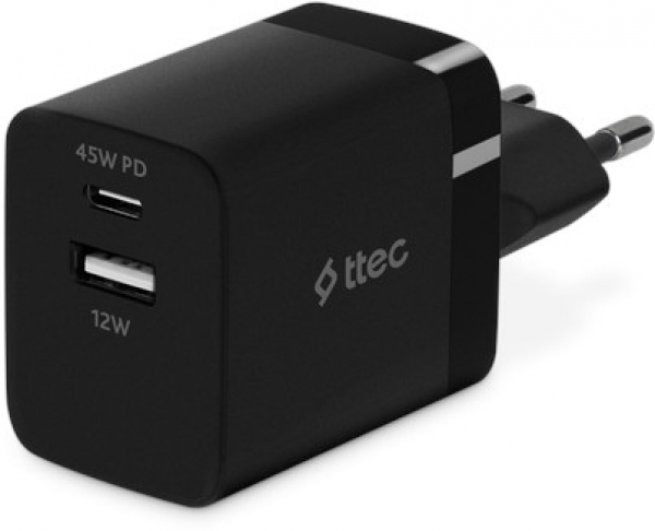 ttec SmartCharger Duo PD 45W Şarj Aleti (2SCP02)