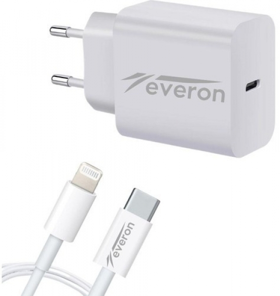 Everon EVR002 Şarj Aleti (Lightning)