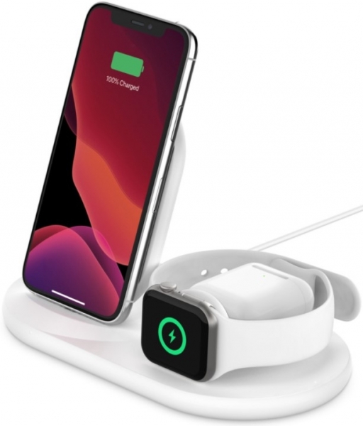 Belkin Boost Charge 3 in 1 Wireless Charger Şarj Aleti (WIZ001VFBK) — ürün görseli 4