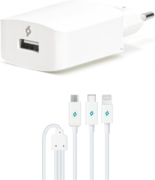 ttec SpeedCharger+Trio Travel Charger Şarj Aleti (2SCS01UT)