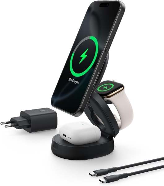 Belkin BoostCharge 3in1 Convertible Magnetic Şarj Aleti (WIZ034) — ürün görseli 12