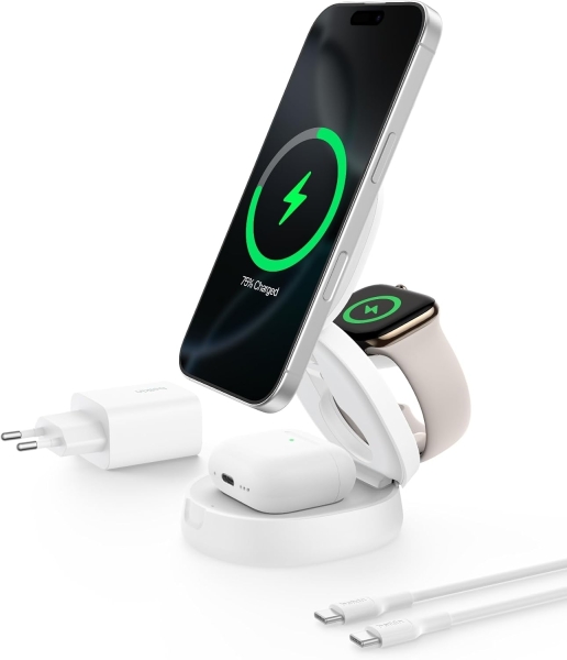 Belkin BoostCharge 3in1 Convertible Magnetic Şarj Aleti (WIZ034) — ürün görseli 13