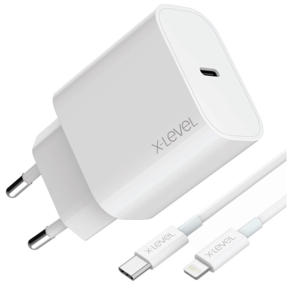 X-Level X-ChargerSuperbLight 20W Şarj Aleti (Lightning) (XC4045)