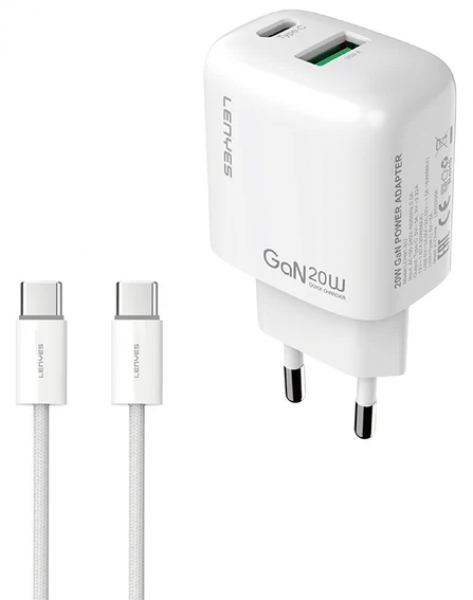 Lenyes LCH91-TC-TC Şarj Aleti (USB Type-C)