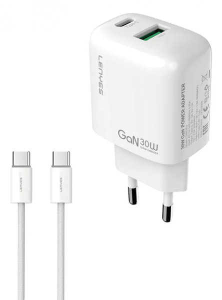 Lenyes LCH93-TC-TC Şarj Aleti (USB Type-C)
