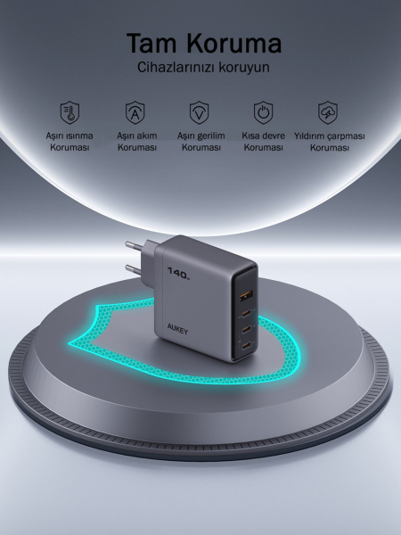 Aukey PA-C6 Şarj Aleti — ürün görseli 2