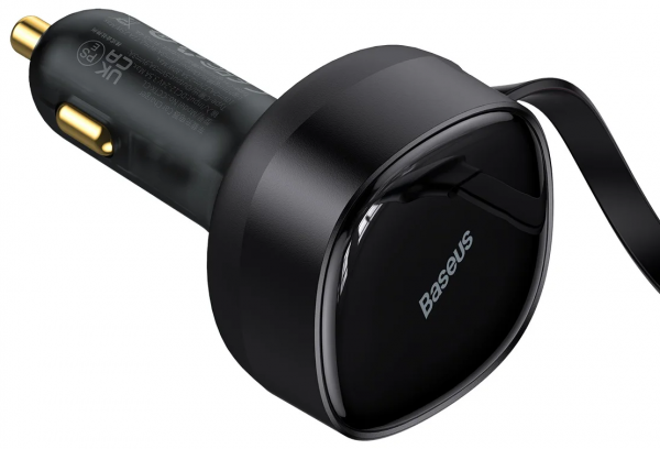 Baseus Enjoyment Retractable 2 in 1 30W Şarj Aleti (CGTX000001) — ürün görseli 2