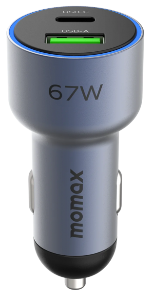 Momax MoVe Dual Port Car Charger 67W Şarj Aleti (UC16E)