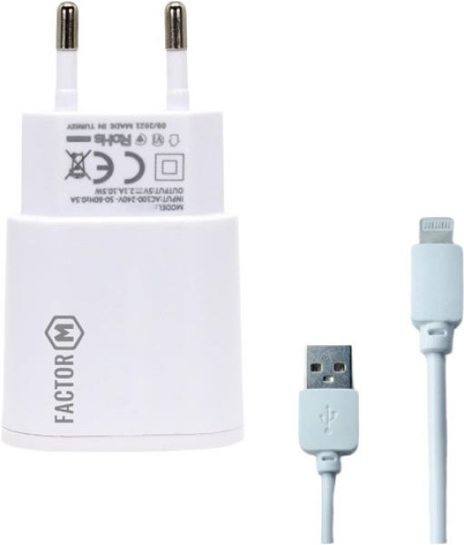 Factor M FM-101L Şarj Aleti (Lightning)