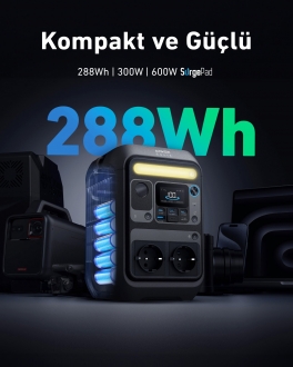 Anker Solix C300X AC Taşınabilir Güç İstasyonu (A1723311) — ürün görseli 2