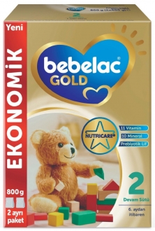 Bebelac Gold 2 Numara 800 gr Devam Sütü (800 gr)