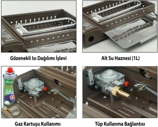Orcamp CK-507 Dumansız Izgara Kamp Ocağı — ürün görseli 3