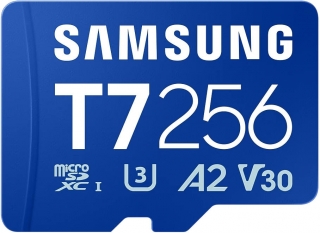Samsung T7 microSD (256 GB) (MB-MB256T/WW) — ürün görseli 1