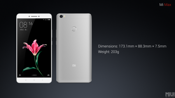 Xiaomi Mi Max (32 GB) — ürün görseli 20