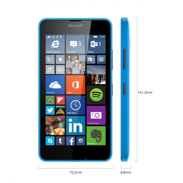 Microsoft Lumia 640 LTE (4G / Tek Hat) — ürün görseli 2