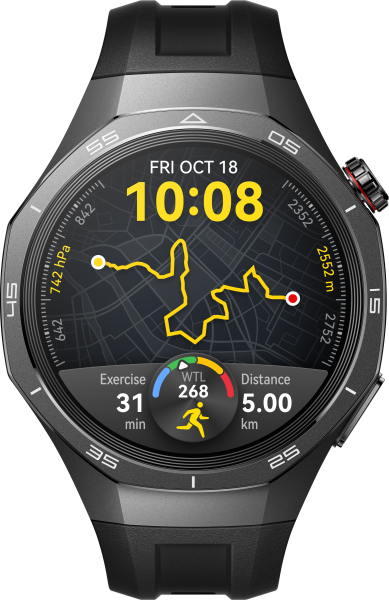 Huawei Watch GT 5 Pro Siyah (46mm) Akıllı Saat (55020DKD) — ürün görseli 2
