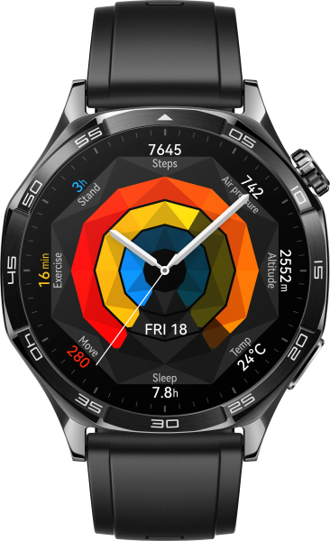 Huawei Watch GT 5 Siyah (46mm) Akıllı Saat (55020DKM) — ürün görseli 2