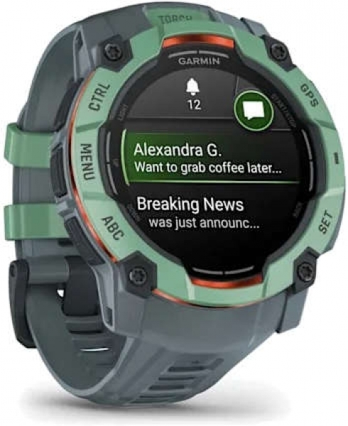 Garmin Instinct 3 AMOLED 50mm Aktivite Saati (010-03020-00) — ürün görseli 2