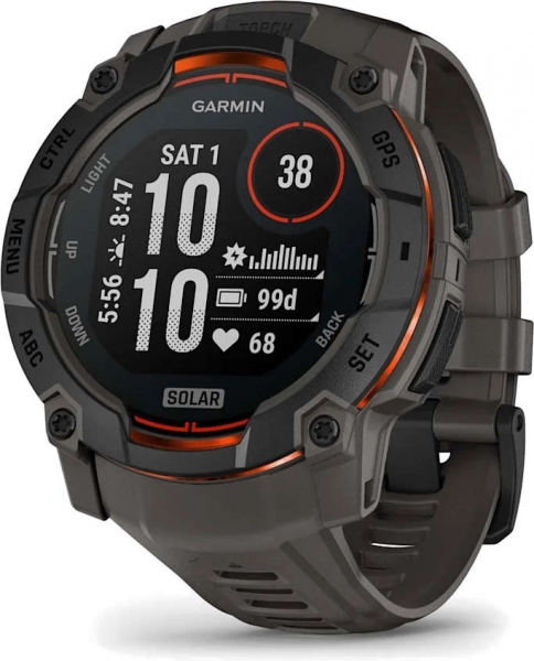 Garmin Instinct 3 Solar 50mm Aktivite Saati (010-02935-00)
