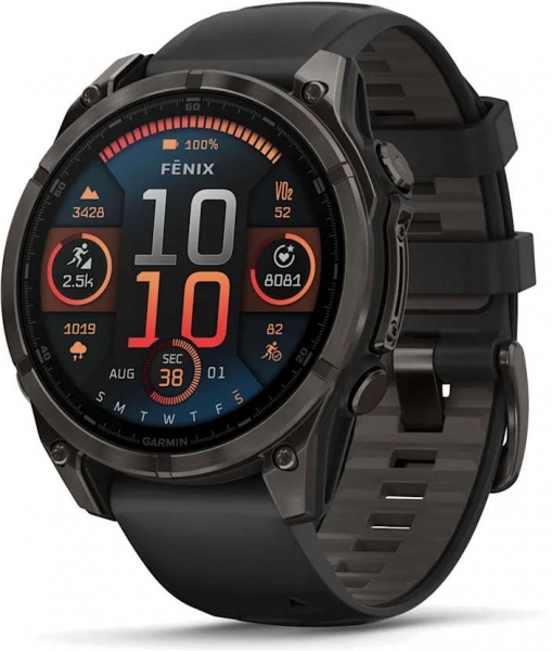 Garmin Fenix 8 47mm Sapphire Aktivite Saati (010-02904-11) — ürün görseli 2