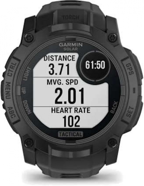 Garmin Instinct 3 Solar Tactical 50mm Aktivite Saati (010-02935-50) — ürün görseli 4