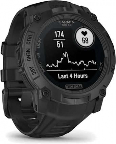Garmin Instinct 3 Solar Tactical 50mm Aktivite Saati (010-02935-50) — ürün görseli 2
