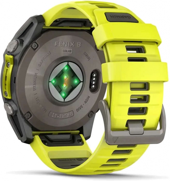 Garmin Fenix 8 51mm Solar Aktivite Saati (010-02907-11) — ürün görseli 4