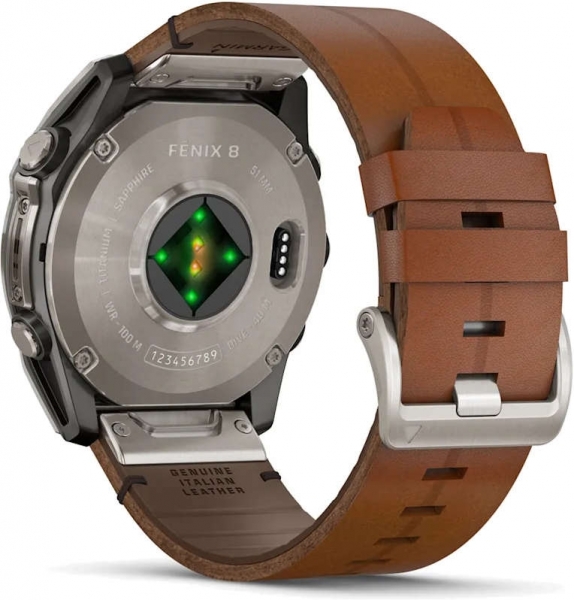 Garmin Fenix 8 51mm Sapphire Aktivite Saati (010-02905-40) — ürün görseli 4
