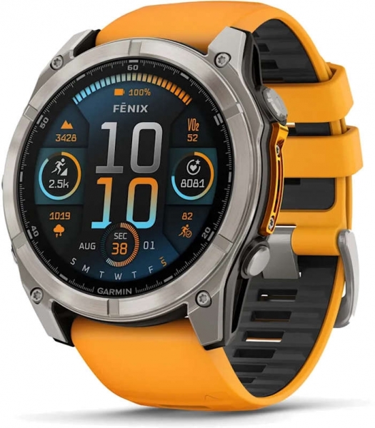 Garmin Fenix 8 51mm Sapphire Aktivite Saati (010-02905-11) — ürün görseli 2