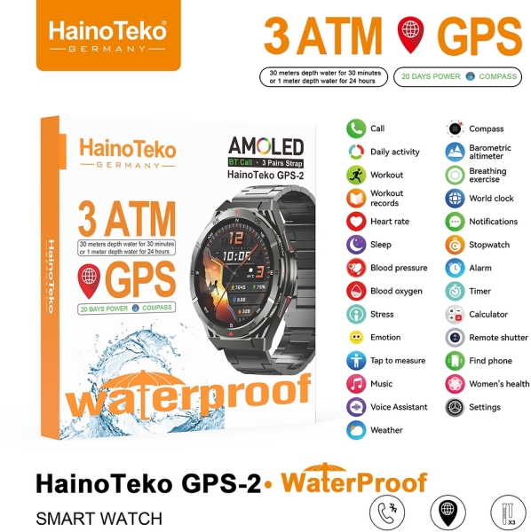 Haino Teko GPS-2 Akıllı Saat — ürün görseli 4