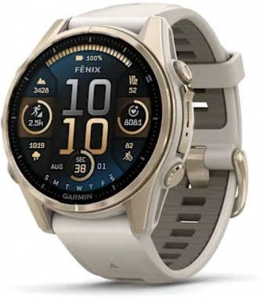 Garmin Fenix 8 43mm Sapphire Aktivite Saati (010-02903-11)