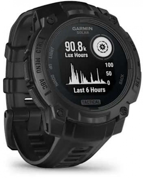 Garmin Instinct 3 Solar Tactical 45mm Aktivite Saati (010-02934-50) — ürün görseli 5