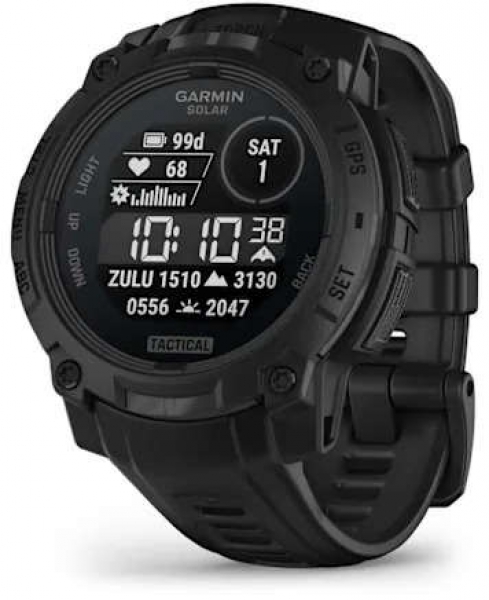Garmin Instinct 3 Solar Tactical 45mm Aktivite Saati (010-02934-50)