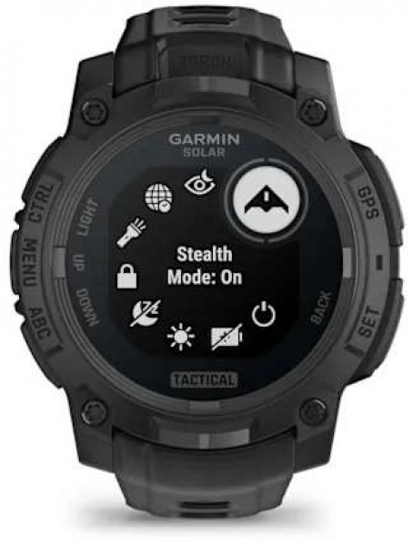 Garmin Instinct 3 Solar Tactical 45mm Aktivite Saati (010-02934-50) — ürün görseli 3