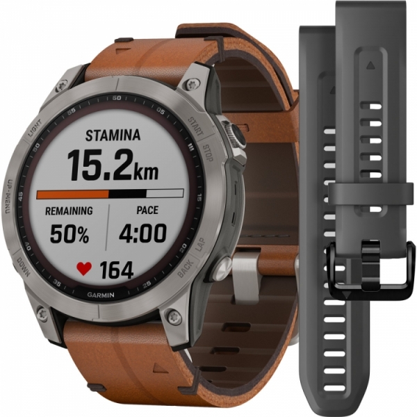 Garmin Fenix 7X Sapphire Solar Aktivite Saati — ürün görseli 4