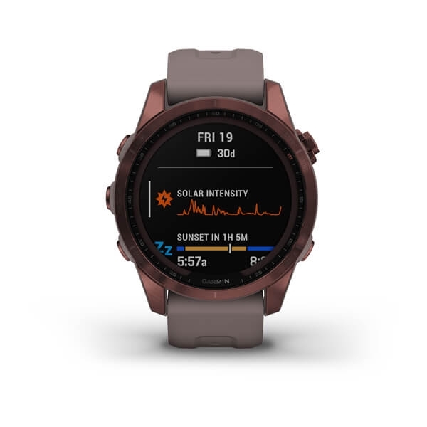 Garmin Fenix 7S Sapphire Solar Aktivite Saati — ürün görseli 4