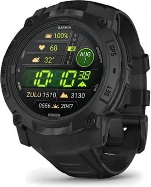 Garmin Instinct 3 AMOLED Tactical 50mm Aktivite Saati (010-03020-50)