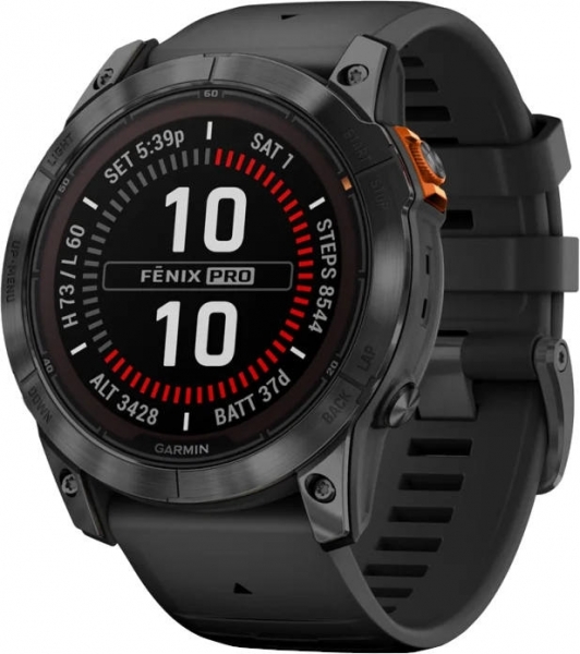 Garmin Fenix 7X Pro Solar Aktivite Saati (010-02778-01)