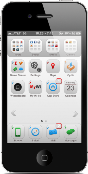 Apple iPhone 4 (16 GB) (A1332)