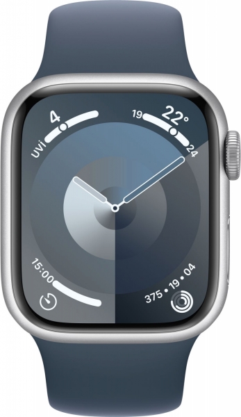 Apple Watch Series 9 41mm Alüminyum Kasa ve Spor Kordon Akıllı Saat (MR913TU/A) — ürün görseli 6