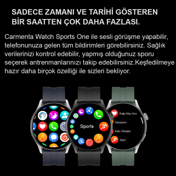 Carmenta Watch Gtt One Akıllı Saat — ürün görseli 7