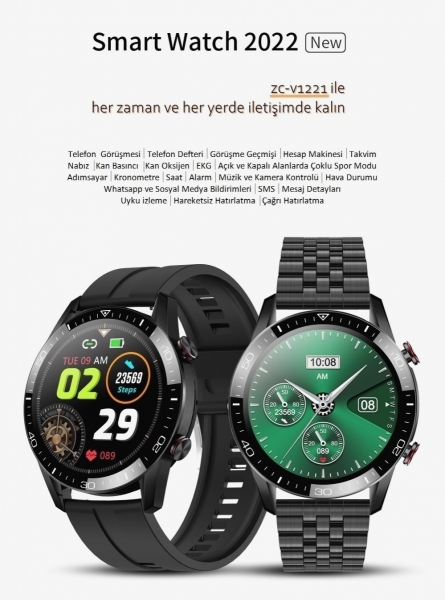 Zcwatch V1221 Akıllı Saat — ürün görseli 4