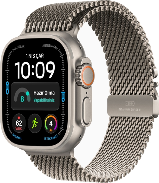 Apple Watch Ultra 4 Titanyum Milano Loop Akıllı Saat — ürün görseli 2