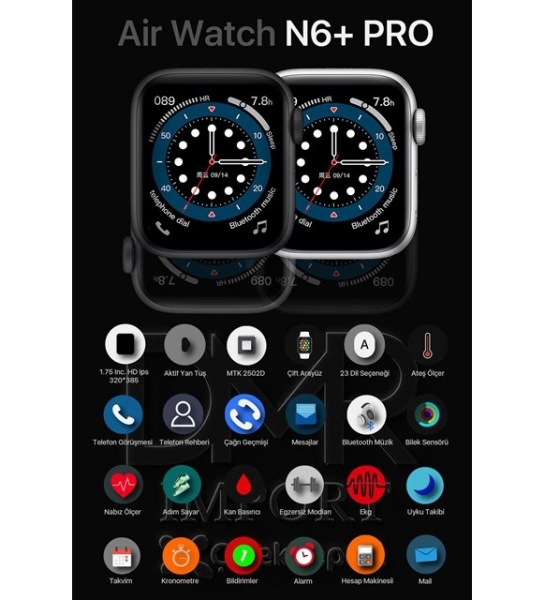AirWatch N6+ Pro Akıllı Saat — ürün görseli 4