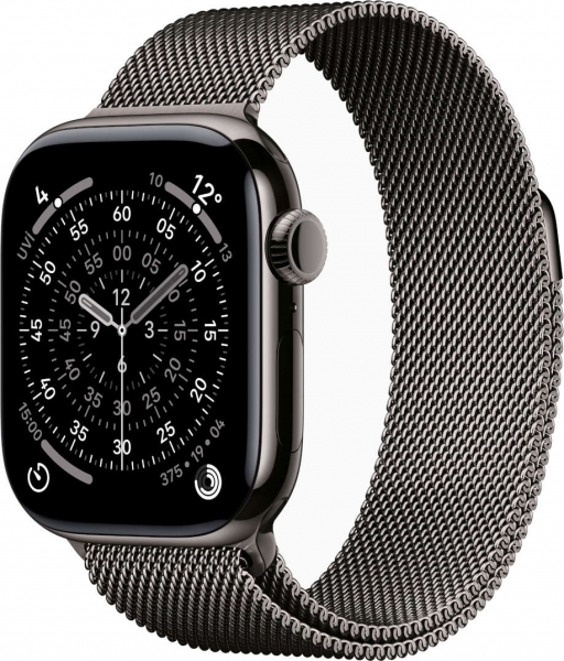 Apple Watch Series 11 Cellular 46mm Titanyum Kasa ve Milano Loop Akıllı Saat — ürün görseli 3