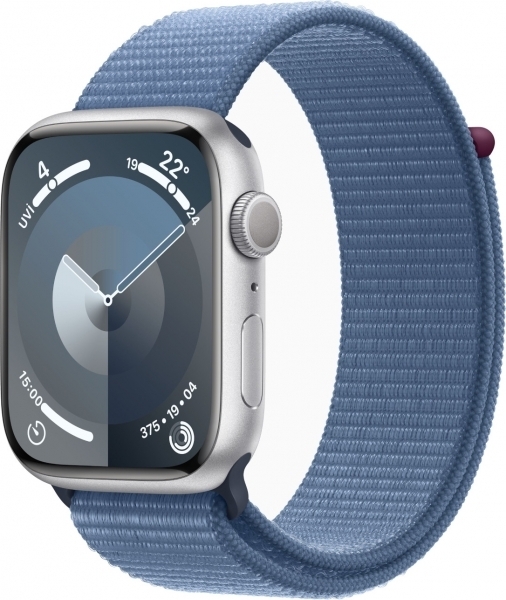 Apple Watch Series 9 45mm Alüminyum Kasa ve Spor Loop Akıllı Saat (MR9C3TU/A) — ürün görseli 2